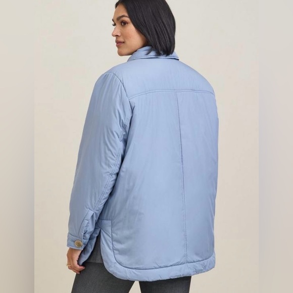 Torrid Poly fill Shacket - Size 3X -NWOT - Picture 2 of 4